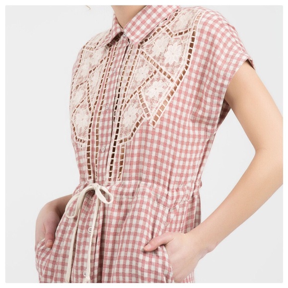 POL Polly Farms Pink Gingham Dress - Picture 3 of 9